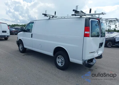 2023 Chevrolet Express Cargo Rwd 2500 Regular Wheelbase Wt из США, поврежденный, VIN 1GCWGAFP5P1217550